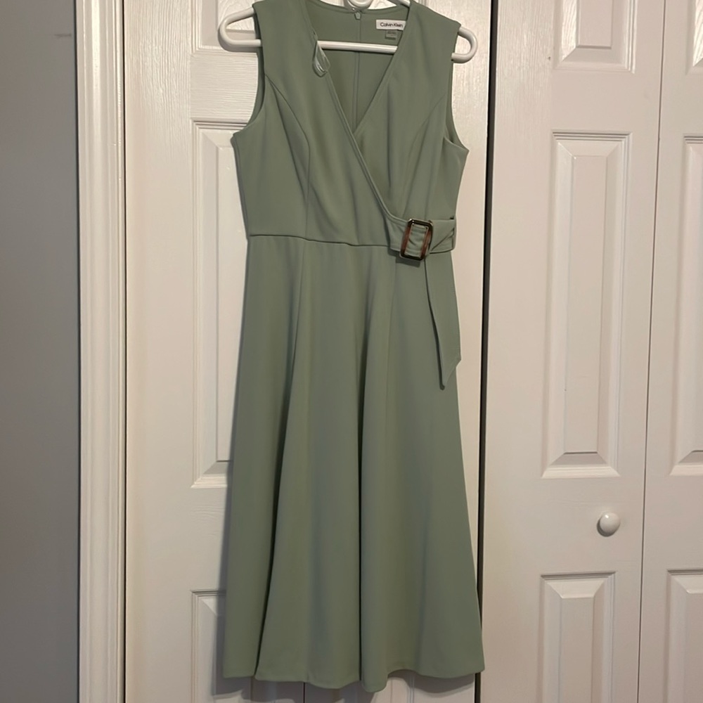 Green Calvin Klein Dress